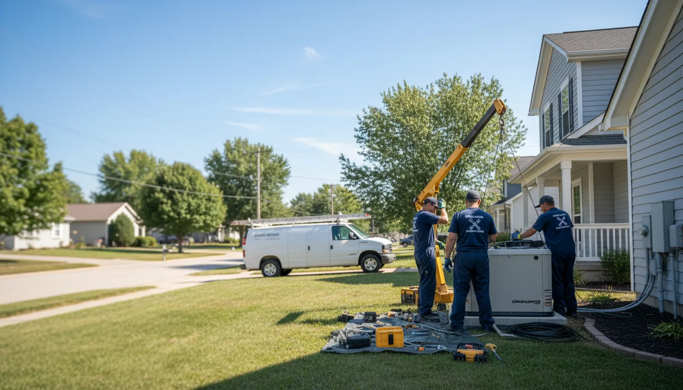 Generator Installation in La Crosse, WI near me